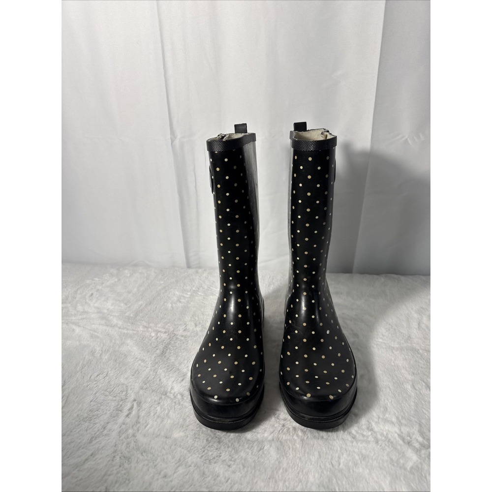 Western Chief Women's Polka Dot Rain Boots Size 9 - Picture 3 of 6